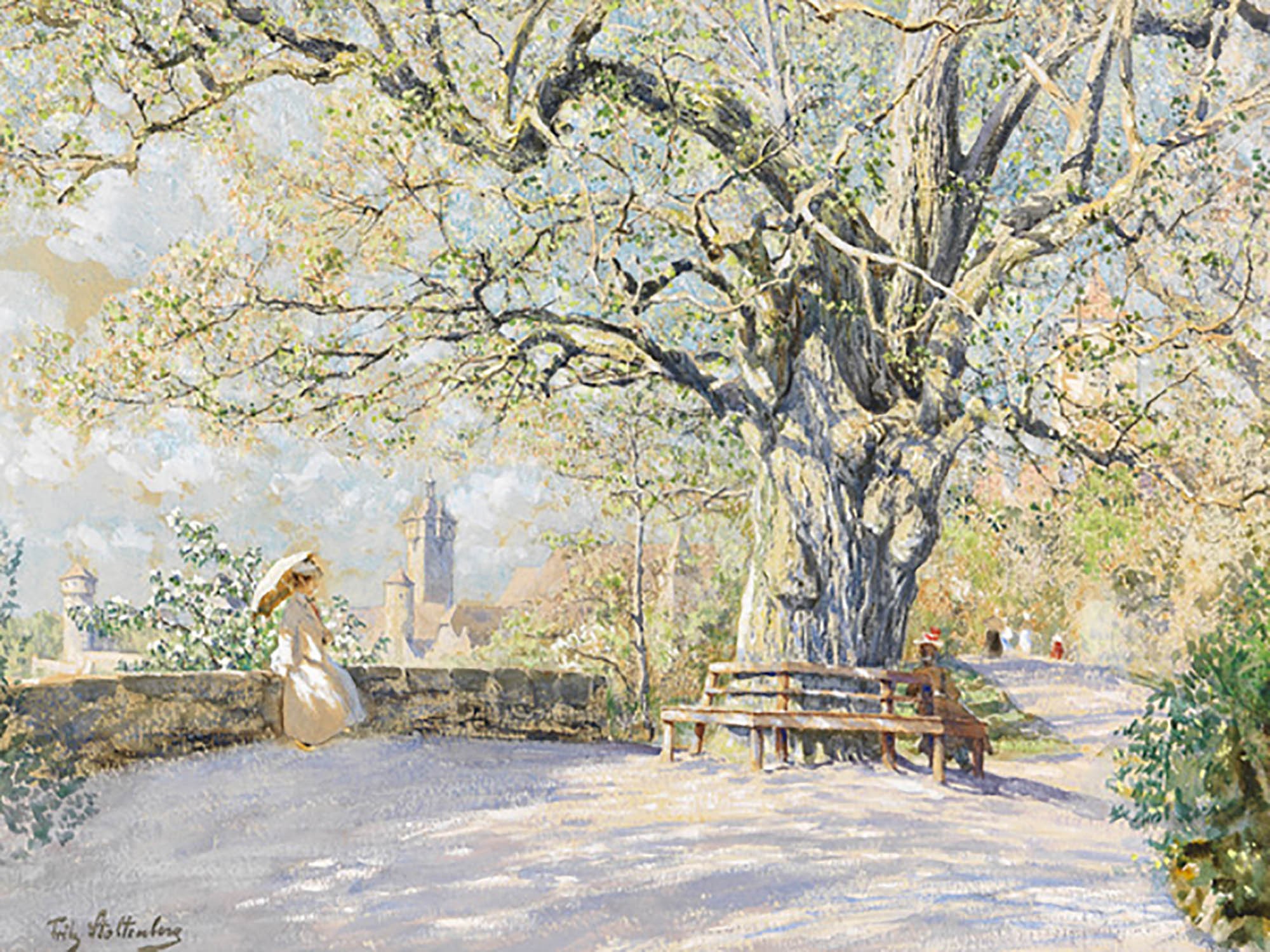 Una vista de Klingentor