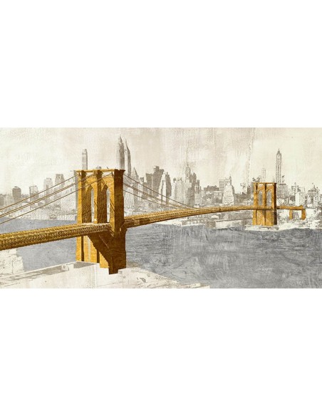 Puente de Brooklyn dorado