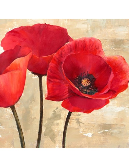 Amapolas rojas (detalle)