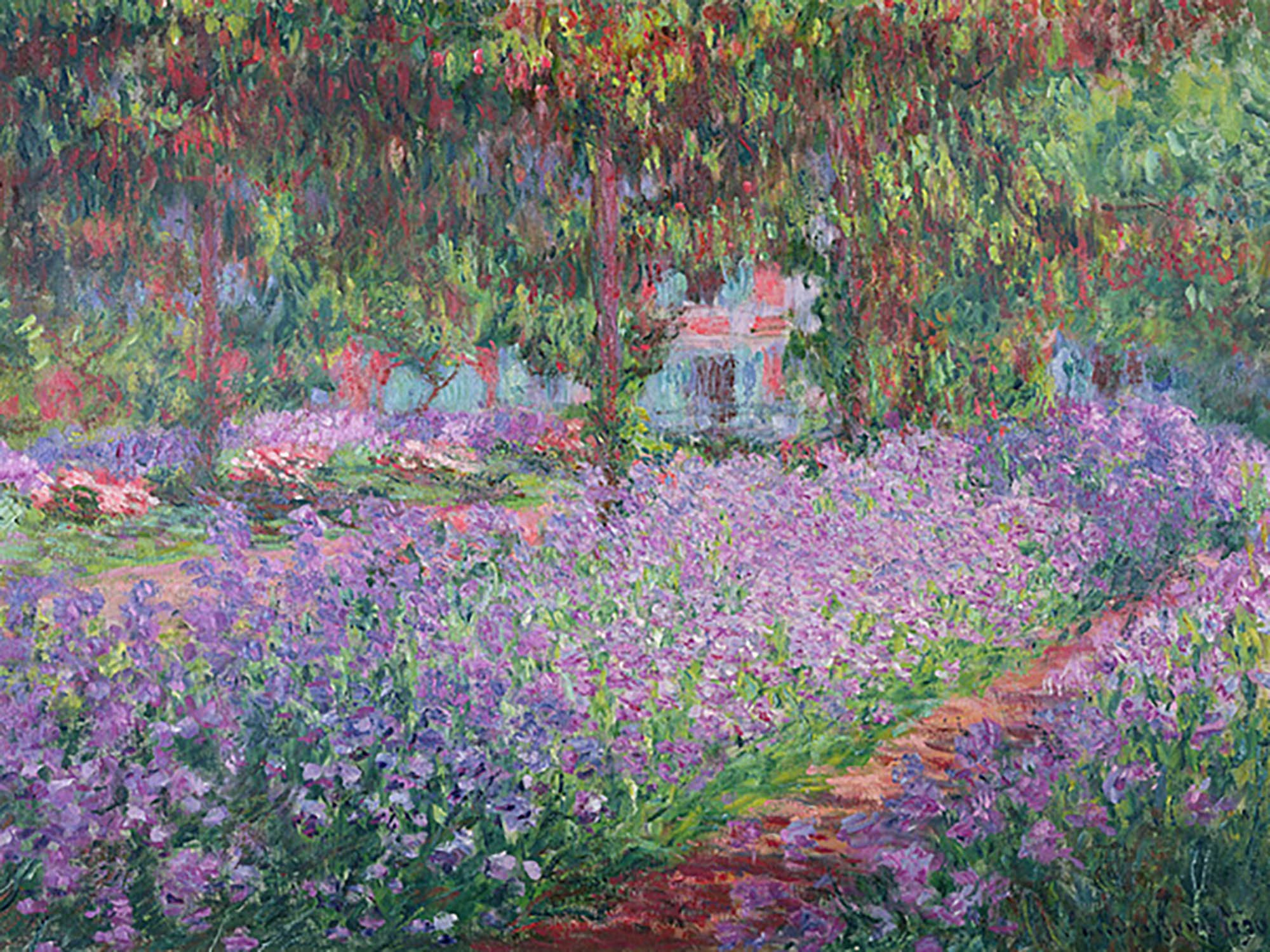 El jardín del artista en Giverny