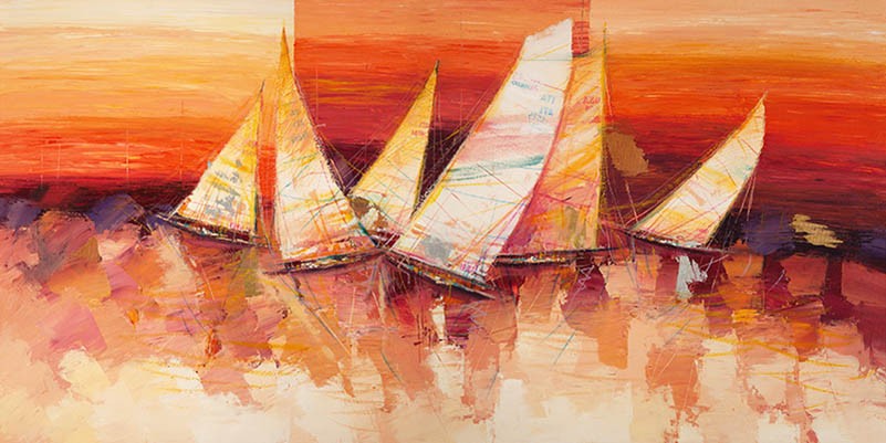 Velas en el horizonte