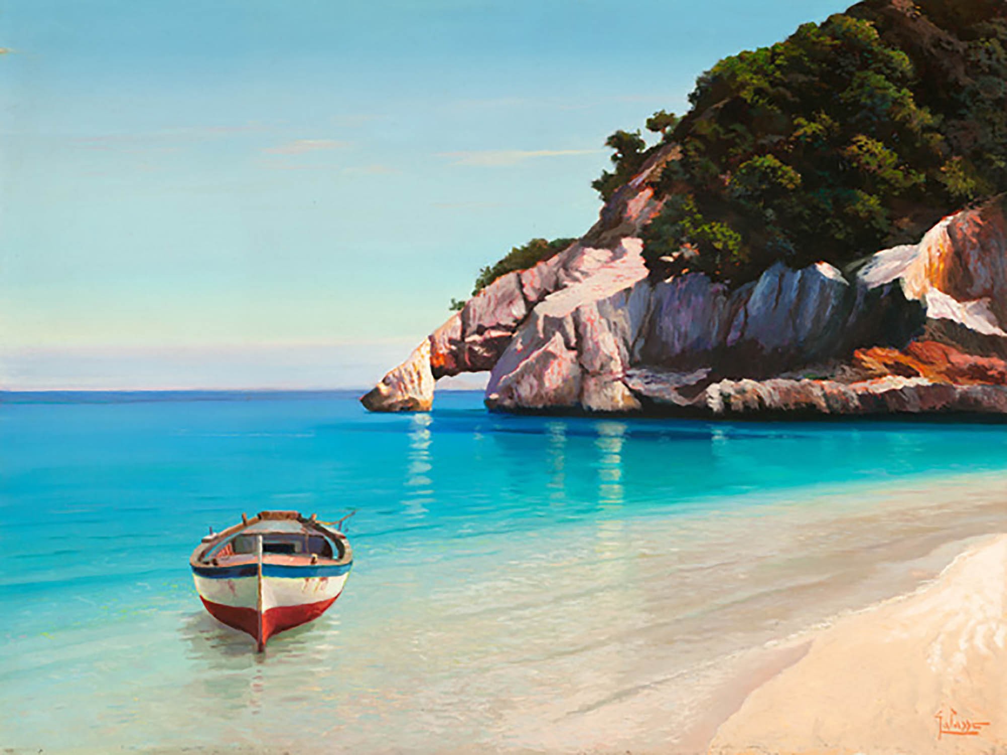 Bahía mediterránea