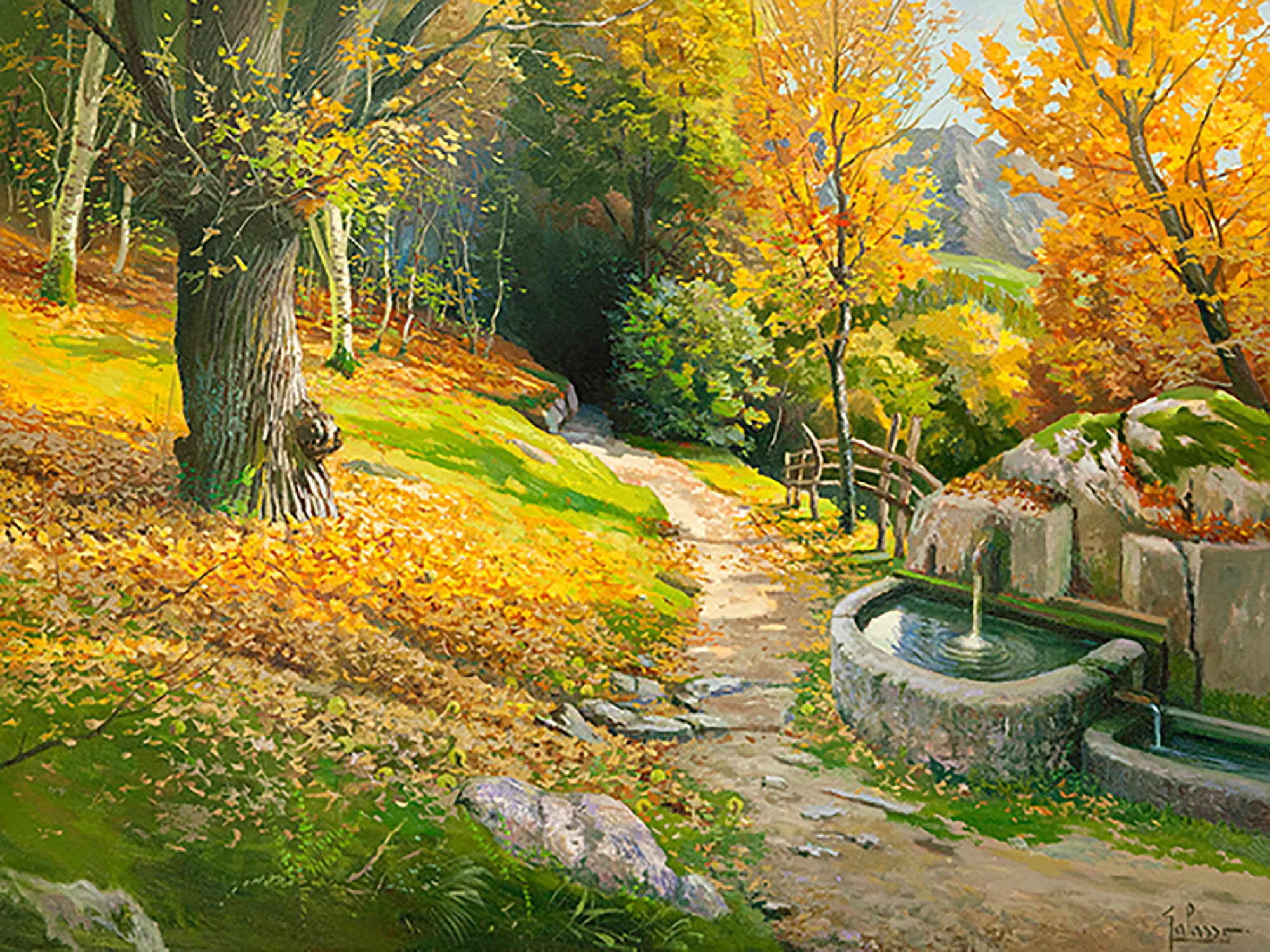 Refresco en el camino