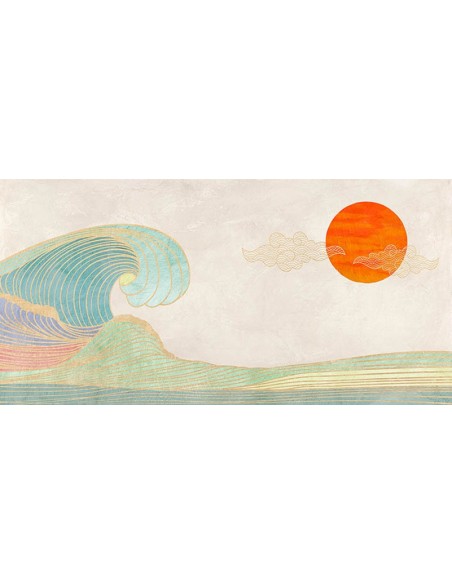 La gran ola (detalle)