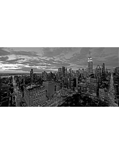 Chelsea y Midtown Manhattan (detalle en blanco y negro)