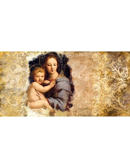 Virgen con el Niño (según Van Dyck)