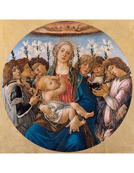 María con el Niño y ángeles cantores, 1477