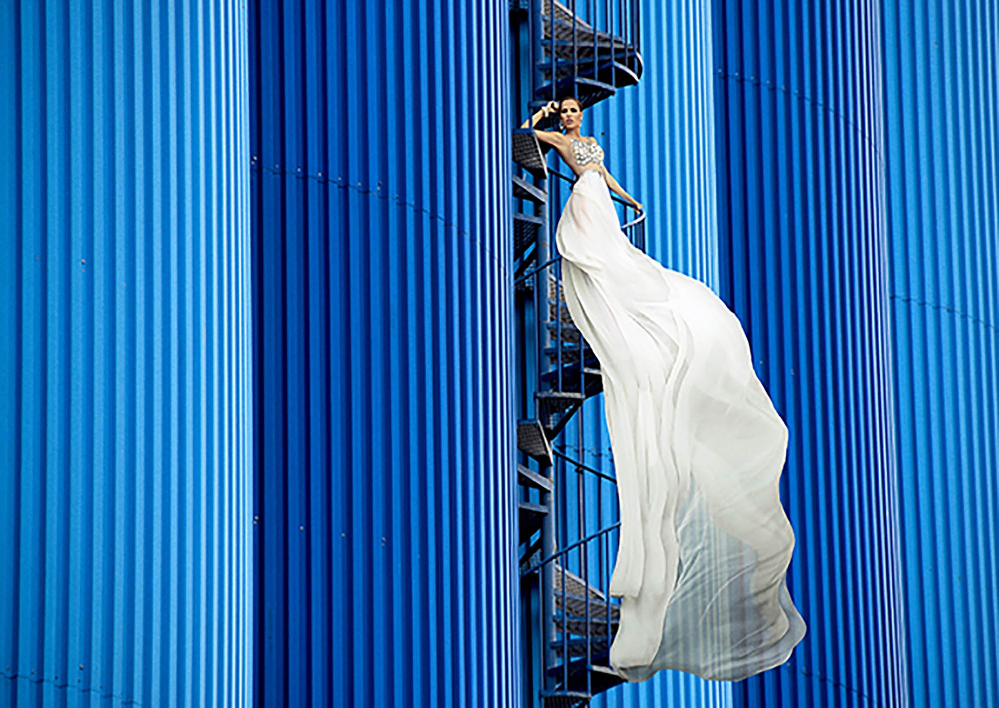 Paisaje femenino poco convencional n.° 5, Índigo