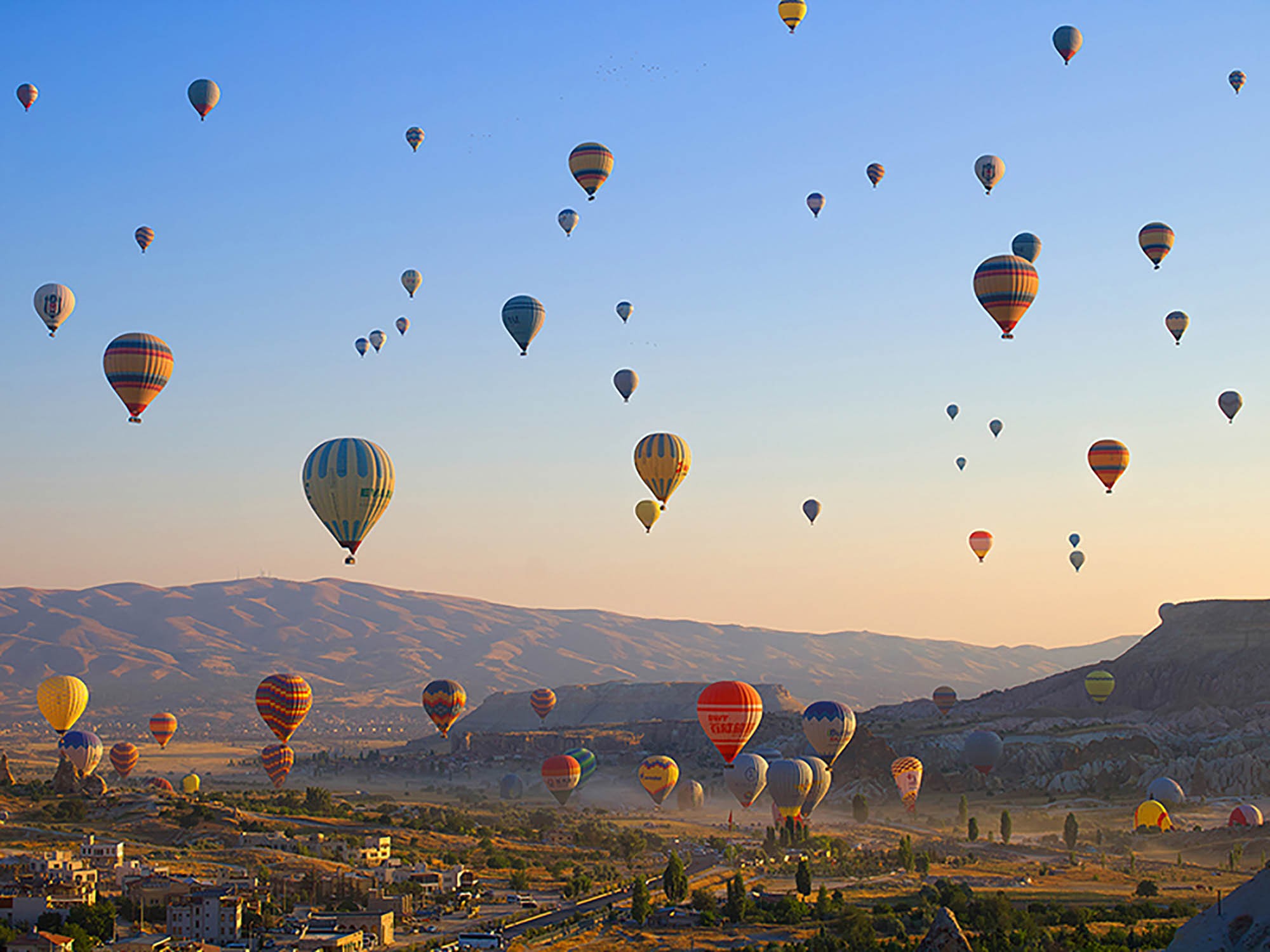 Volando sobre Capadocia, Turquía