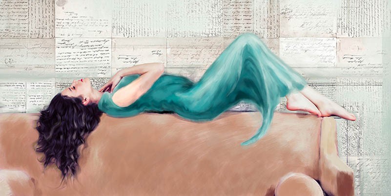 Belleza reclinada II