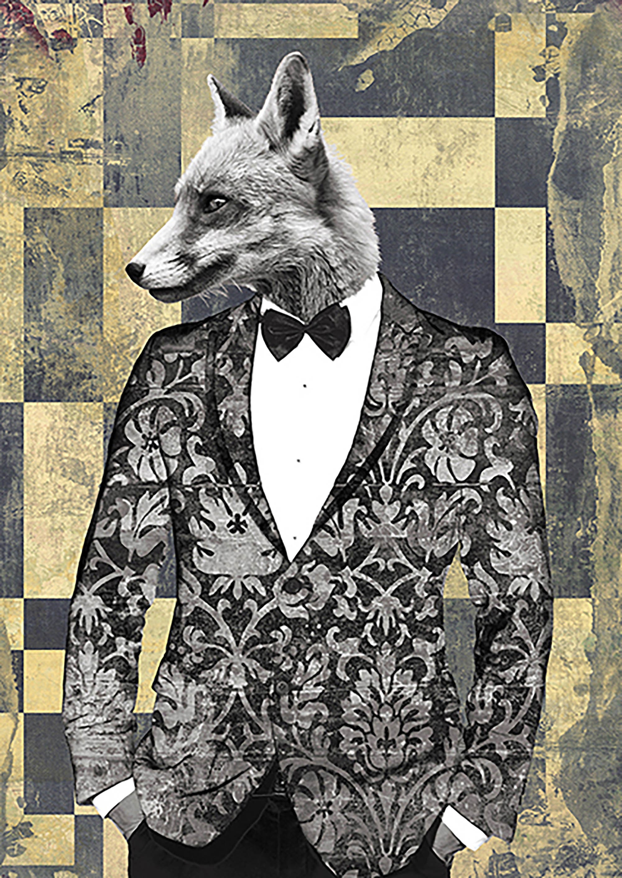 Caballero 2 (blanco y negro)