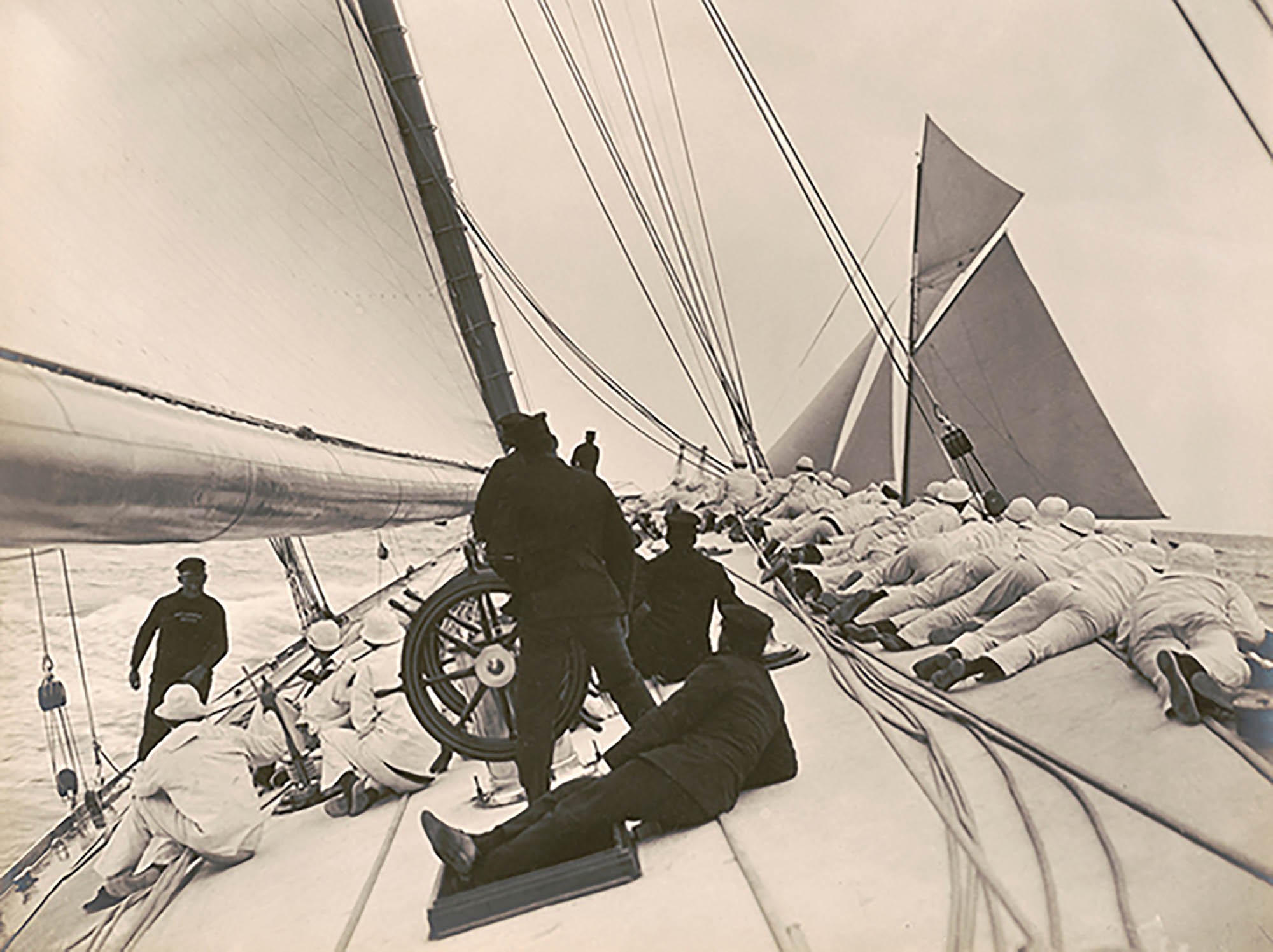 Tripulación del Reliance, Copa América, 1903