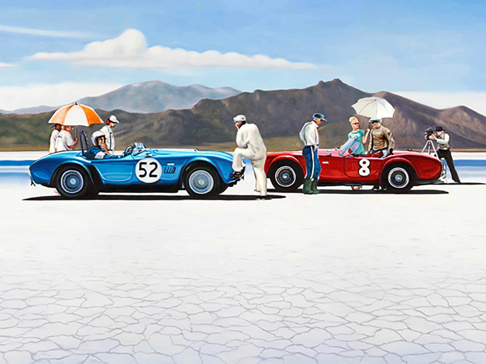 Llanuras saladas de Bonneville (detalle)