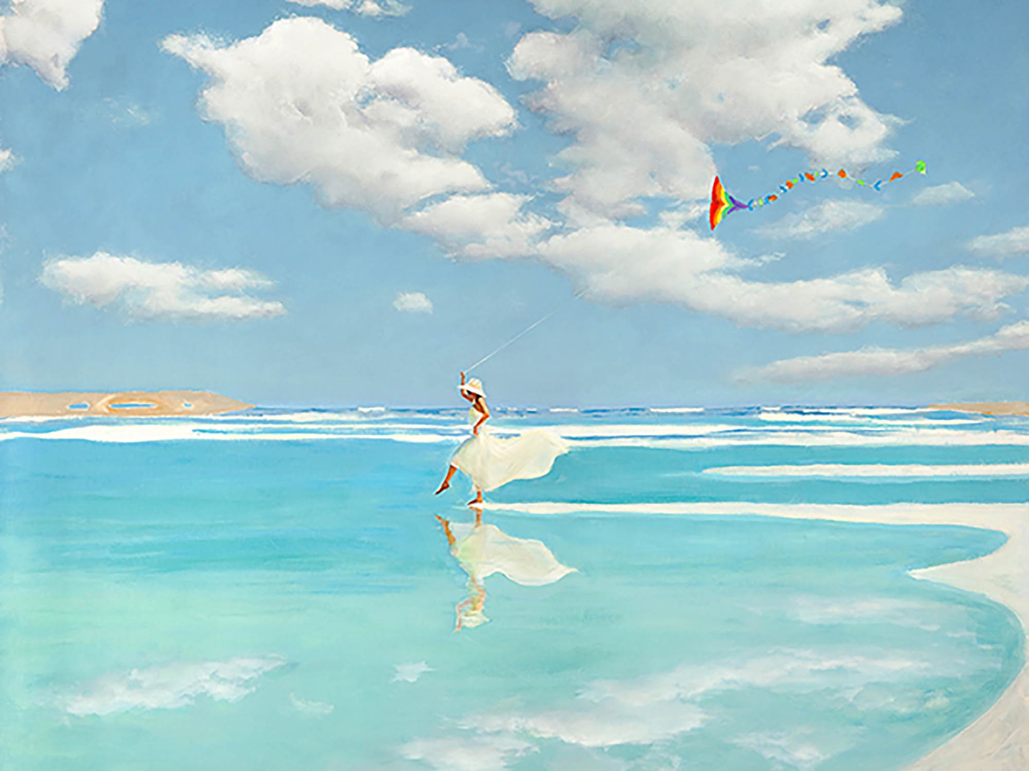 Volando sobre el agua