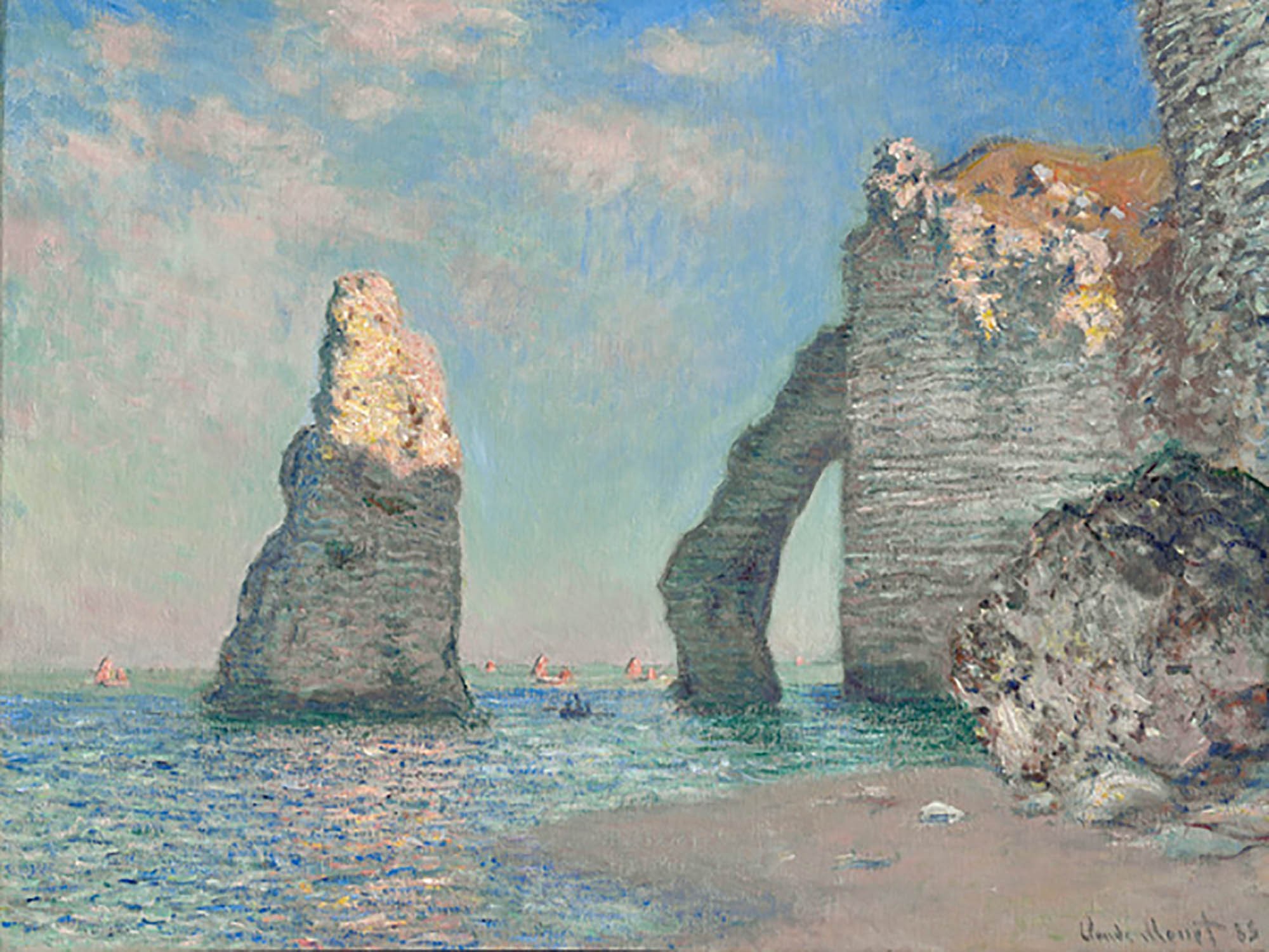 Los acantilados de Etretat