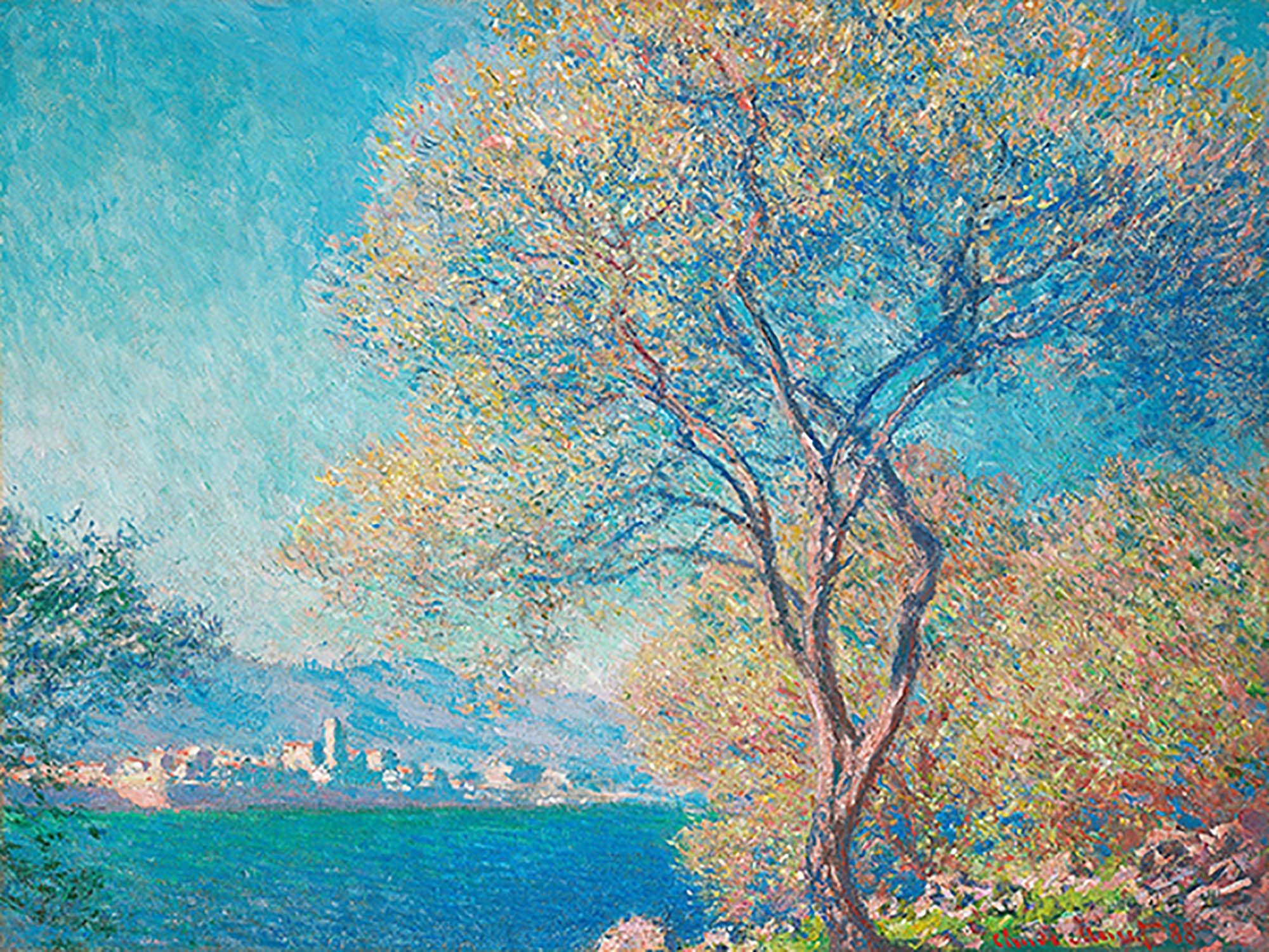 Antibes vista desde La Salis, 1888