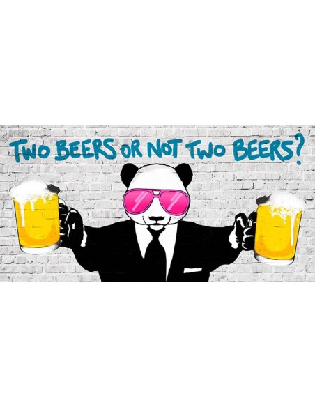 Dos cervezas o no dos cervezas (detalle)