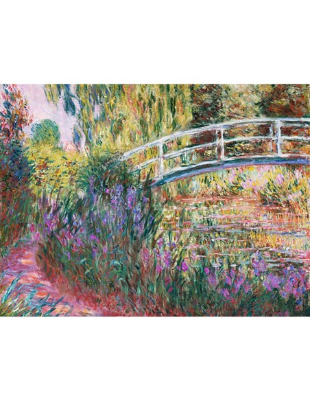 El Puente Japonés, Estanque con Nenúfares (detalle)