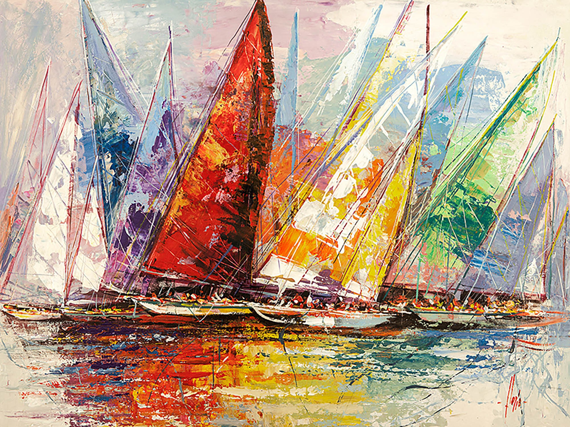 Caleidoscopio de velas