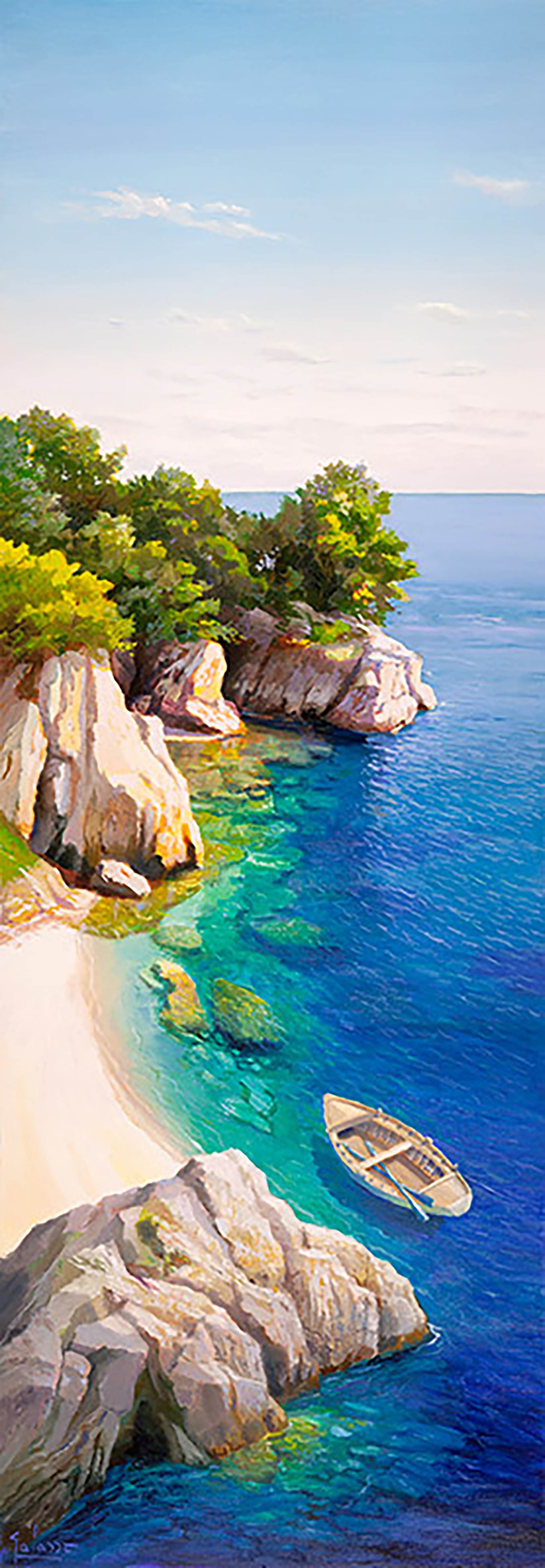 Cala en el Mediterráneo