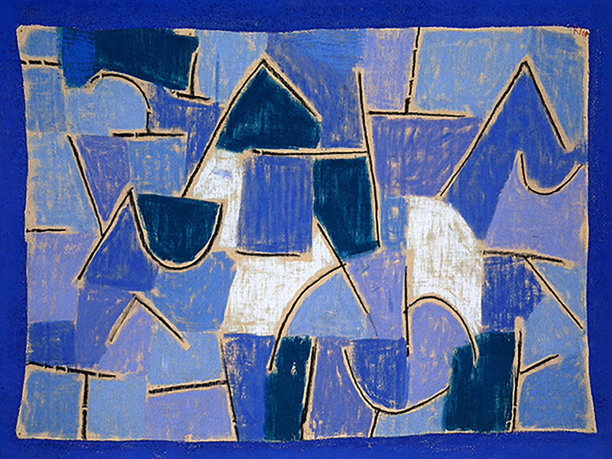 Noche azul, 1937