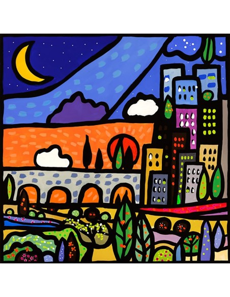 El puente de la ciudad