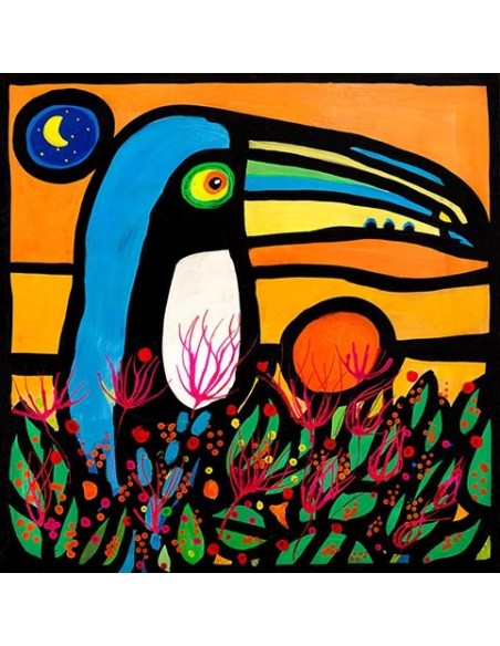 Tucán al amanecer