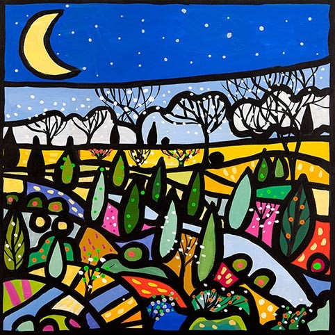 Luciérnagas en primavera