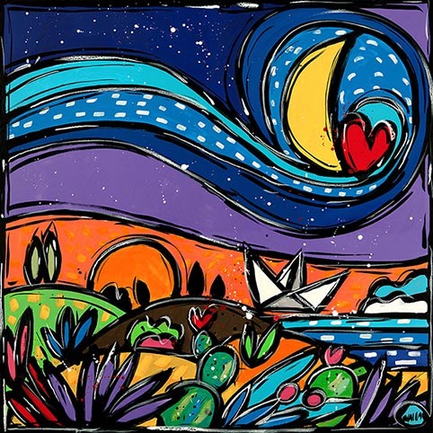 Ondas de luz y colores