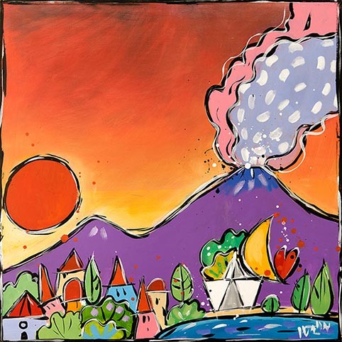 Puesta de sol en el golfo