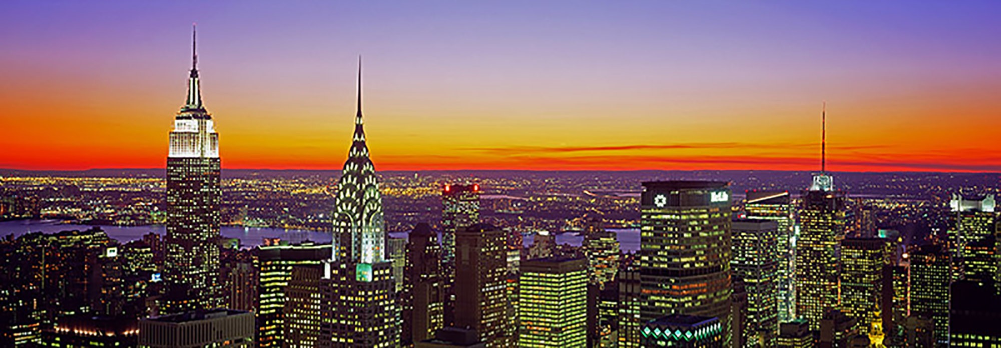 Midtown Manhattan al atardecer, Nueva York