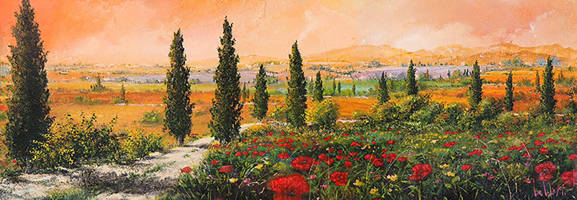 La avenida de los cipreses