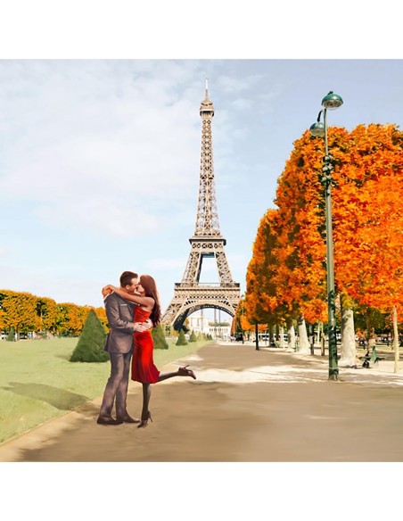 Bulevar de árboles (detalle)