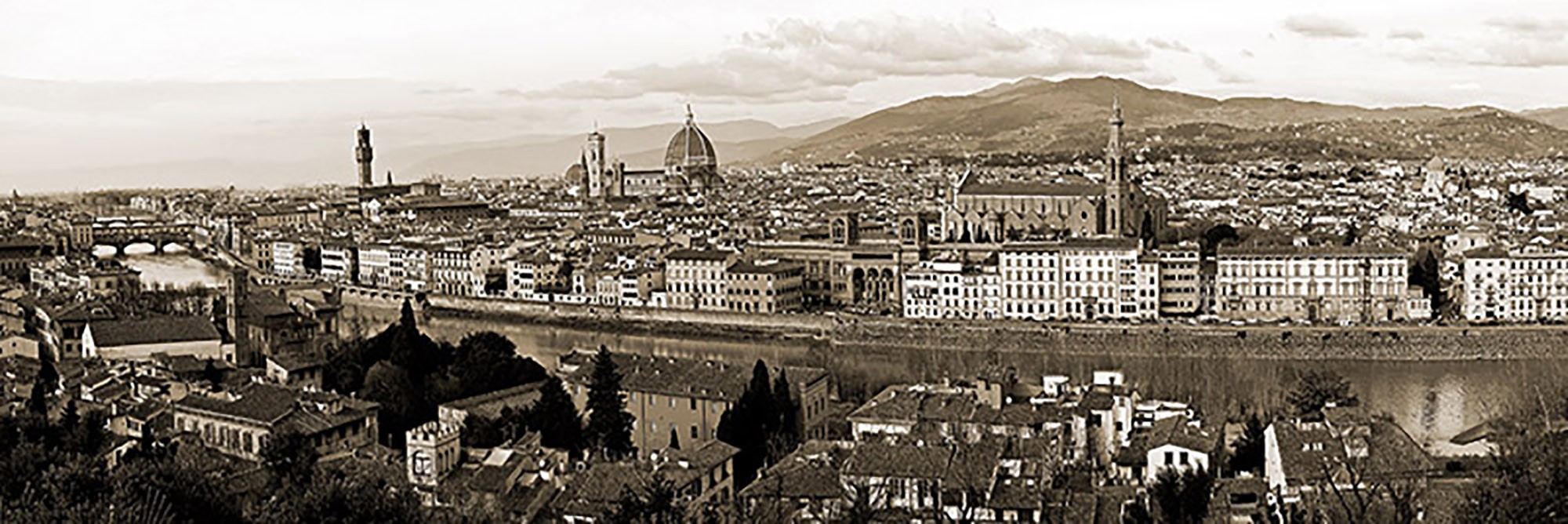Vista panorámica de Florencia