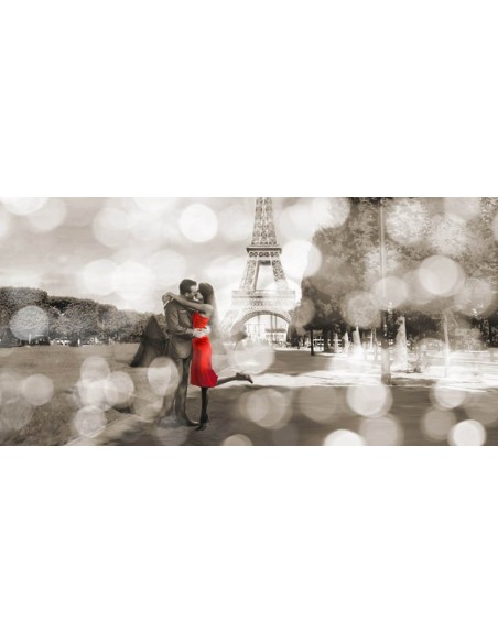 Bulevar de árboles (detalle, blanco y negro)