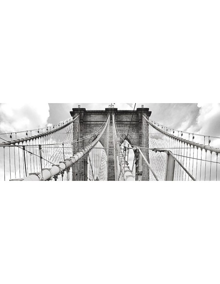 Mañana en el puente de Brooklyn, Nueva York