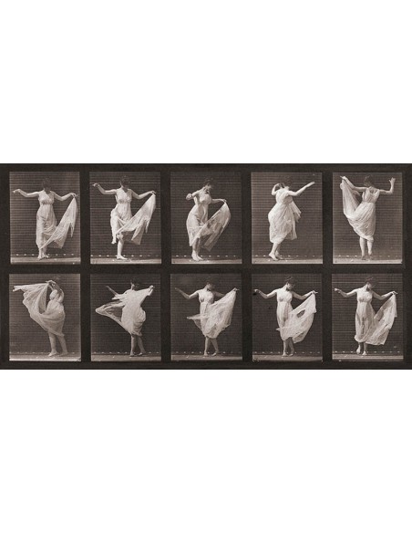 Una mujer bailando, 1887