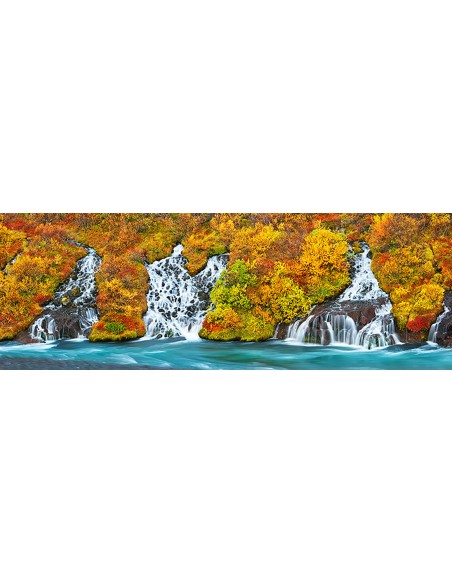 Cascada de Hraunfossar, Islandia