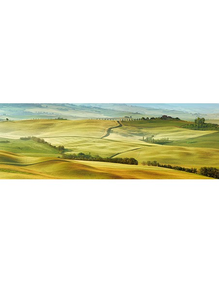 Paisaje de la Toscana, Val d'Orcia, Italia