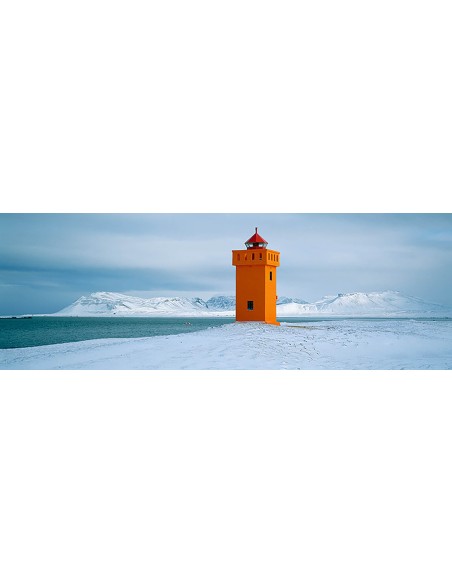 Faro de Krossnes, Islandia