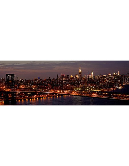 Midtown Manhattan y el puente Williamsburg