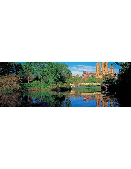 Vista del puente Bow y Central Park West, Nueva York