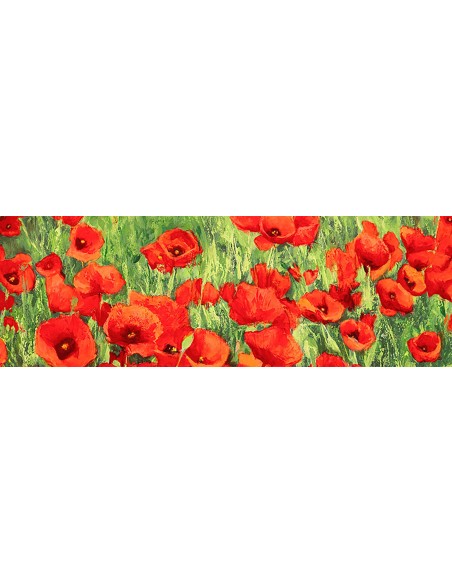 Campo de amapolas (detalle)