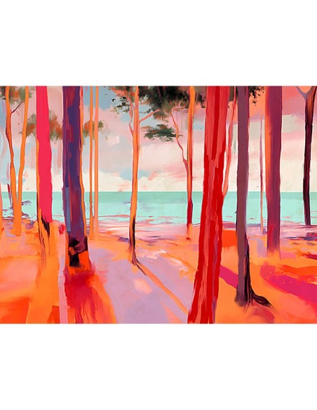 Una playa diferente (detalle)