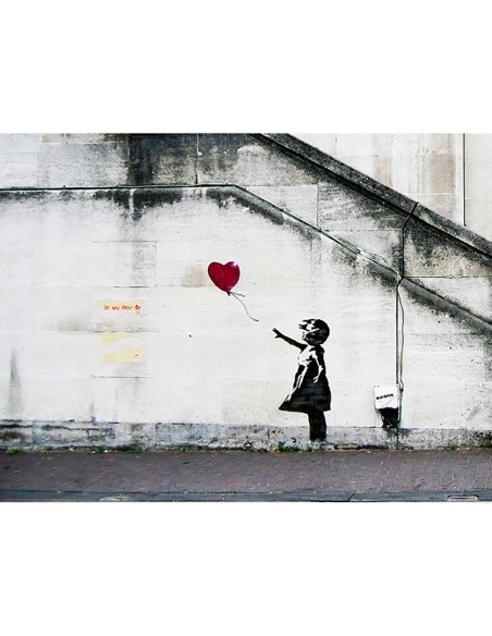 South Bank, Londres (grafiti atribuido a Banksy - detalle)