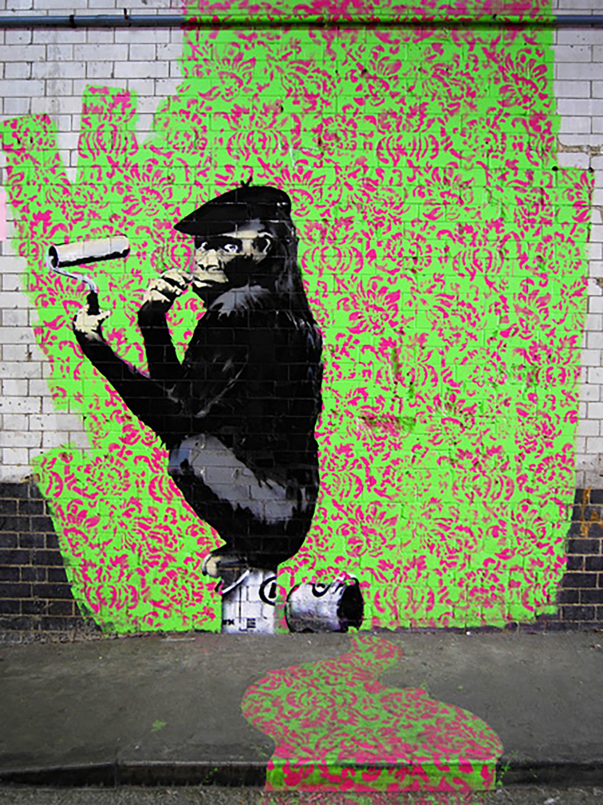 Leake Street, Londres (grafiti atribuido a Banksy)