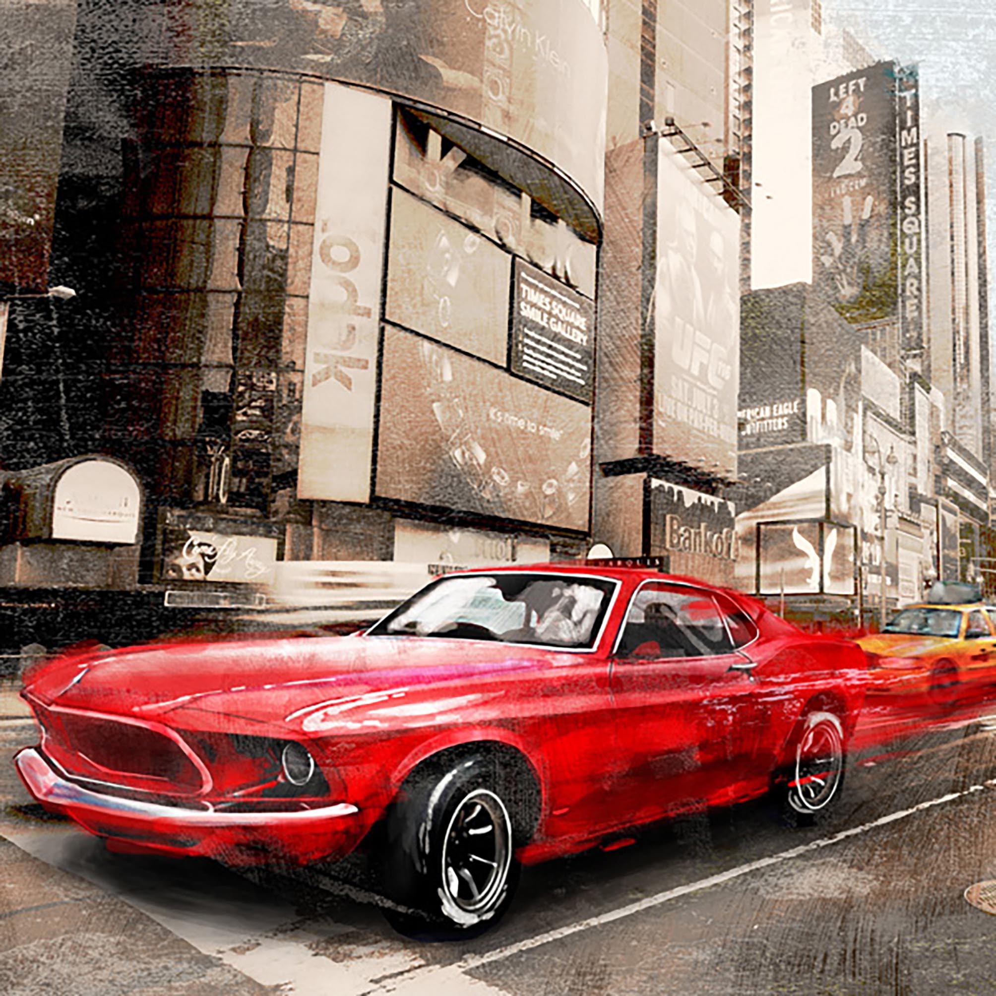 Cohete rojo (detalle)