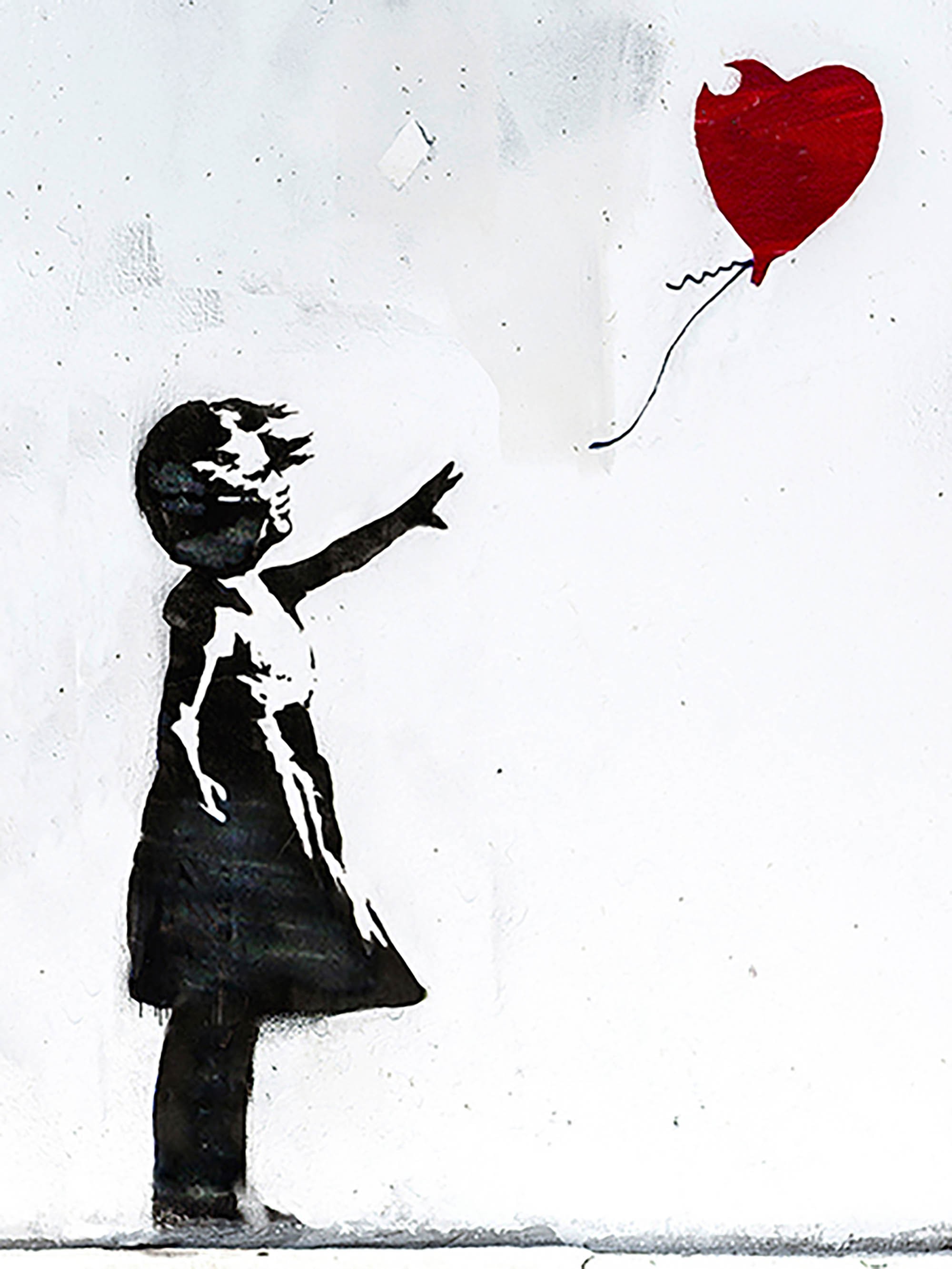 Great Eastern Street, Shoreditch, Londres (graffiti atribuido a Banksy)