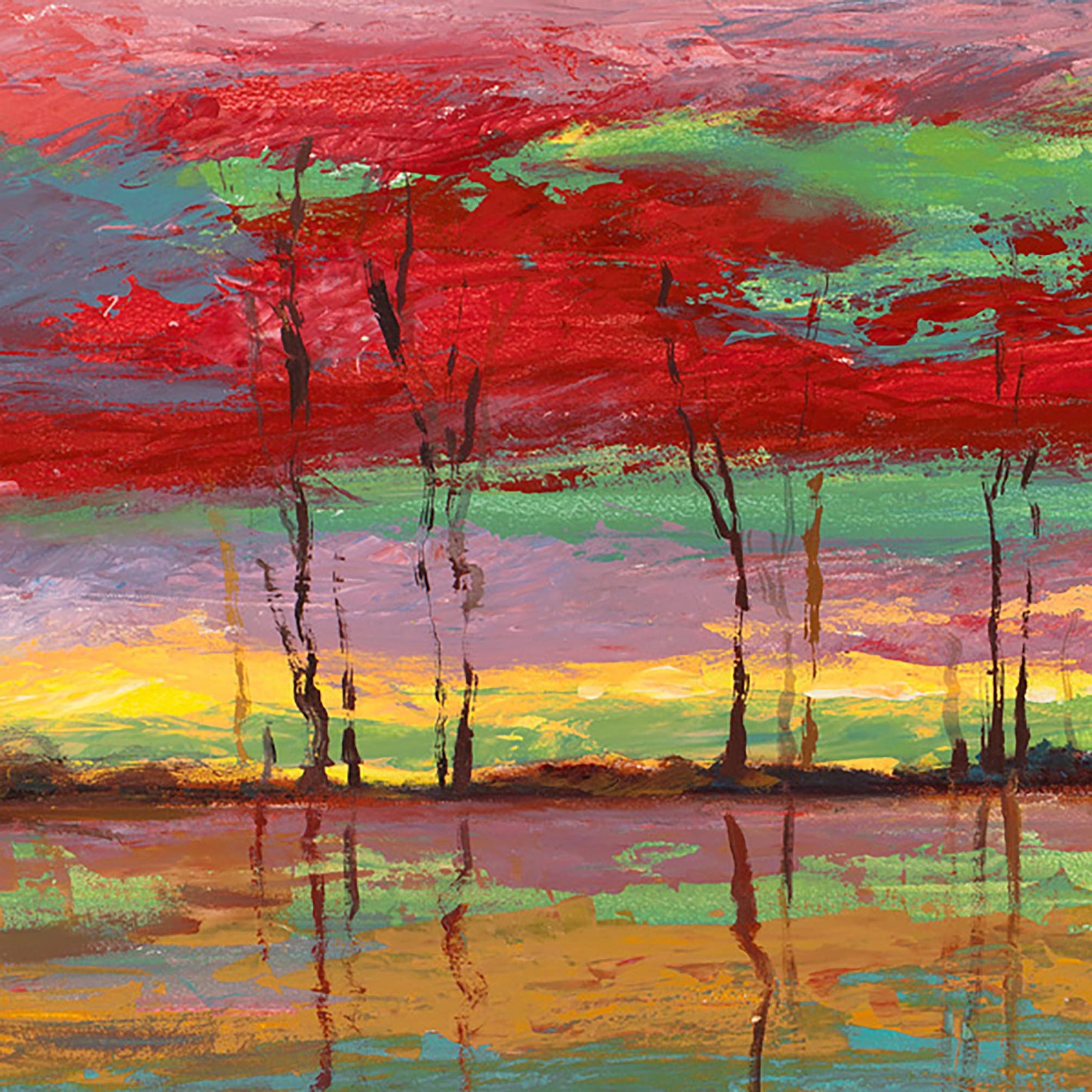 Atardecer en el bosque II