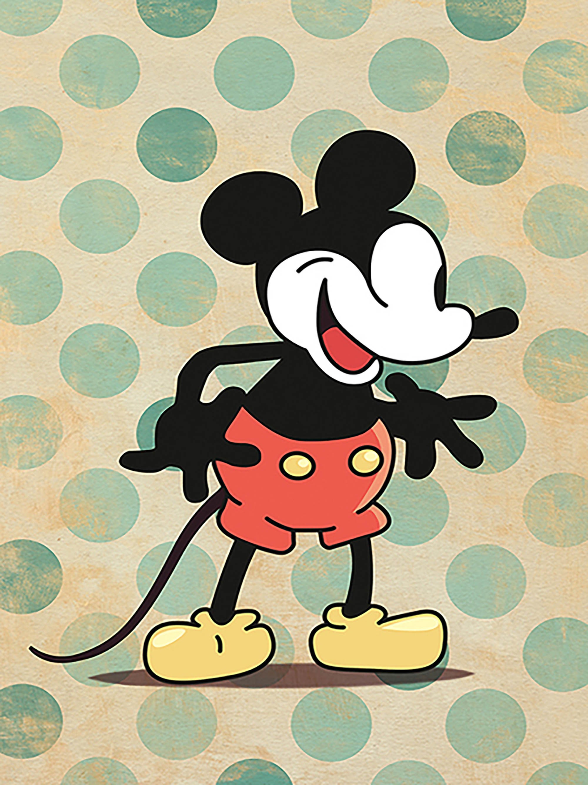 Mickey de lunares